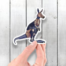 Kangaroo Robot - Vinyl Sticker - Dan Pearce Sticker Shop