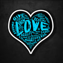 LOVE Sticker! (Blue Version)