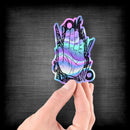 No Means No Means No - Premium Hologram Sticker