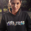All the Adorable Robots - PREMIUM Champion® Hoodie - Dan Pearce Sticker Shop
