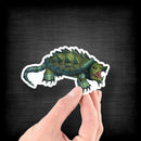 Alligator Snapping Turtle Robot - Vinyl Sticker - Dan Pearce Sticker Shop