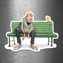 "Alone at the Park" (Hopeful Hopelessness Series) - Vinyl Sticker - Dan Pearce Sticker Shop