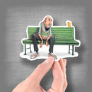 "Alone at the Park" (Hopeful Hopelessness Series) - Vinyl Sticker - Dan Pearce Sticker Shop