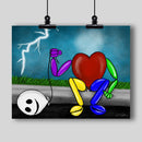 "Bad Balloon Day" Art Print - Dan Pearce Sticker Shop