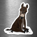 Badass on a Playing Card - Vinyl Sticker - Dan Pearce Sticker Shop