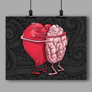 "Balance of the Heart and Mind" Art Print - Dan Pearce Sticker Shop