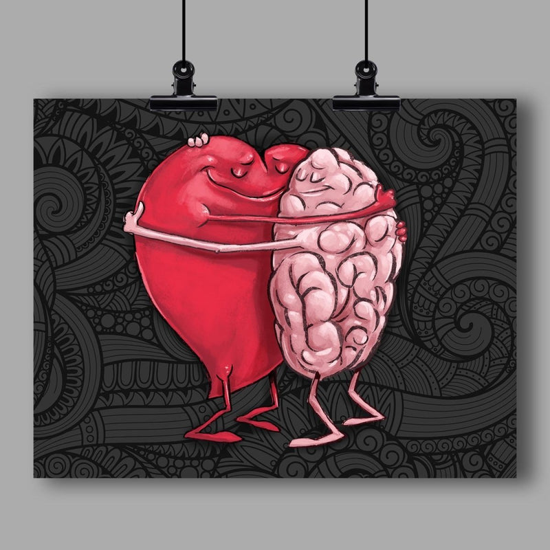 "Balance of the Heart and Mind" Art Print - Dan Pearce Sticker Shop