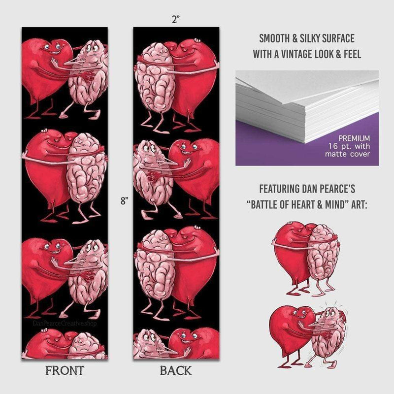 Balance of the Heart & Mind - Premium Bookmark - Dan Pearce Sticker Shop