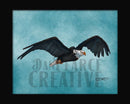 Bald Eagle Robot Fine Art Print Created - Dan Pearce Sticker Shop