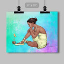 Ballerina "Nobody to Dance For" Hopeful Hopelessness - Remembering 2020 Art Print - Dan Pearce Sticker Shop