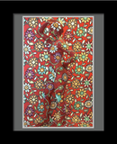 Beautiful Body Art Print (Floral Full Camouflage) - Dan Pearce Sticker Shop