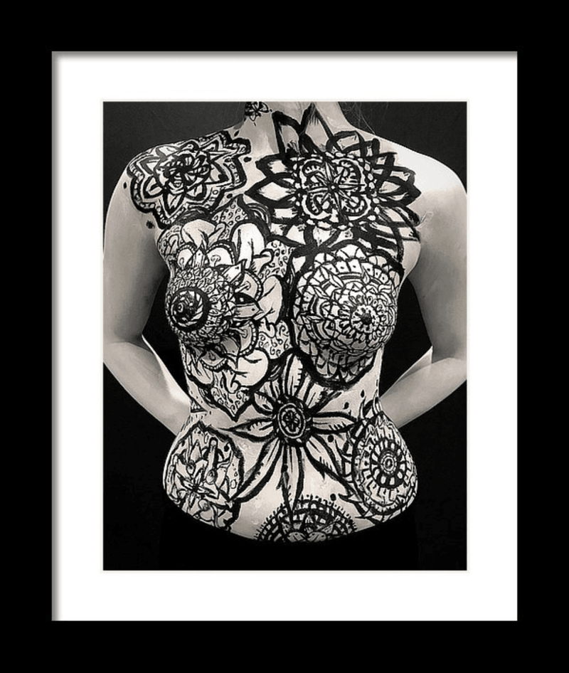 Beautiful Body Art Print (Mandalas, Mandalas, Mandalas!) - Dan Pearce Sticker Shop