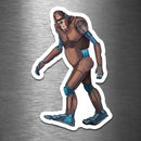 Bigfoot - Sasquatch Robot - Vinyl Sticker - Dan Pearce Sticker Shop