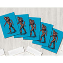 Bigfoot/Sasquatch Robot Premium Greeting Card(s) Featuring Art - Dan Pearce Sticker Shop