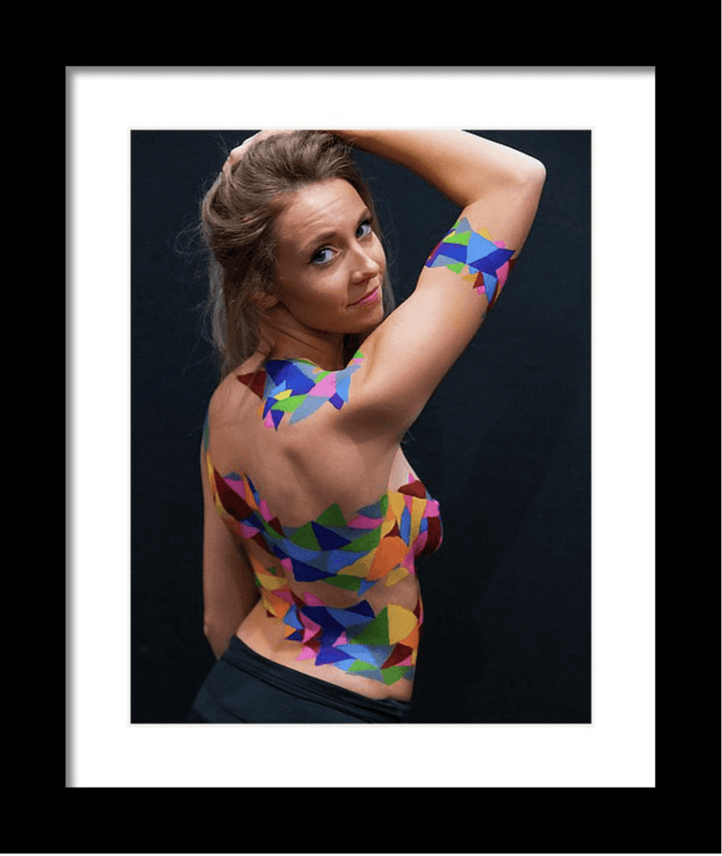 Body Art Print (Abstract Design