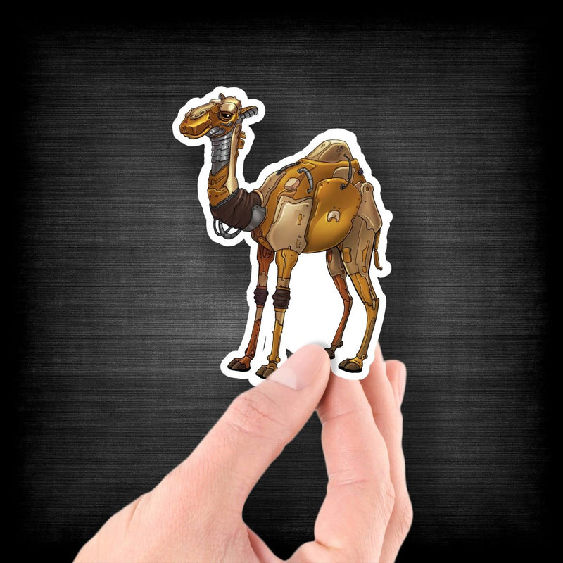 Camel Robot - Vinyl Sticker - Dan Pearce Sticker Shop
