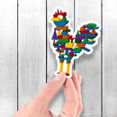 Cock Block - Vinyl Sticker - Dan Pearce Sticker Shop