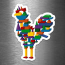 Cock Block - Vinyl Sticker - Dan Pearce Sticker Shop