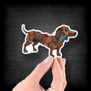 Dachshund Robot - Vinyl Sticker - Dan Pearce Sticker Shop