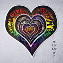 Dan Pearce Sticker Shop Premium Vinyl Sticker Official "LOVE" (Abstract Version) Vinyl Sticker