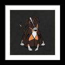 Doggy Adorable Robot Fine Art Print - Dan Pearce Sticker Shop