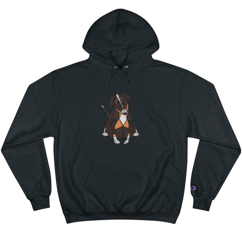 Doggy Adorable Robot - PREMIUM Champion® Hoodie - Dan Pearce Sticker Shop