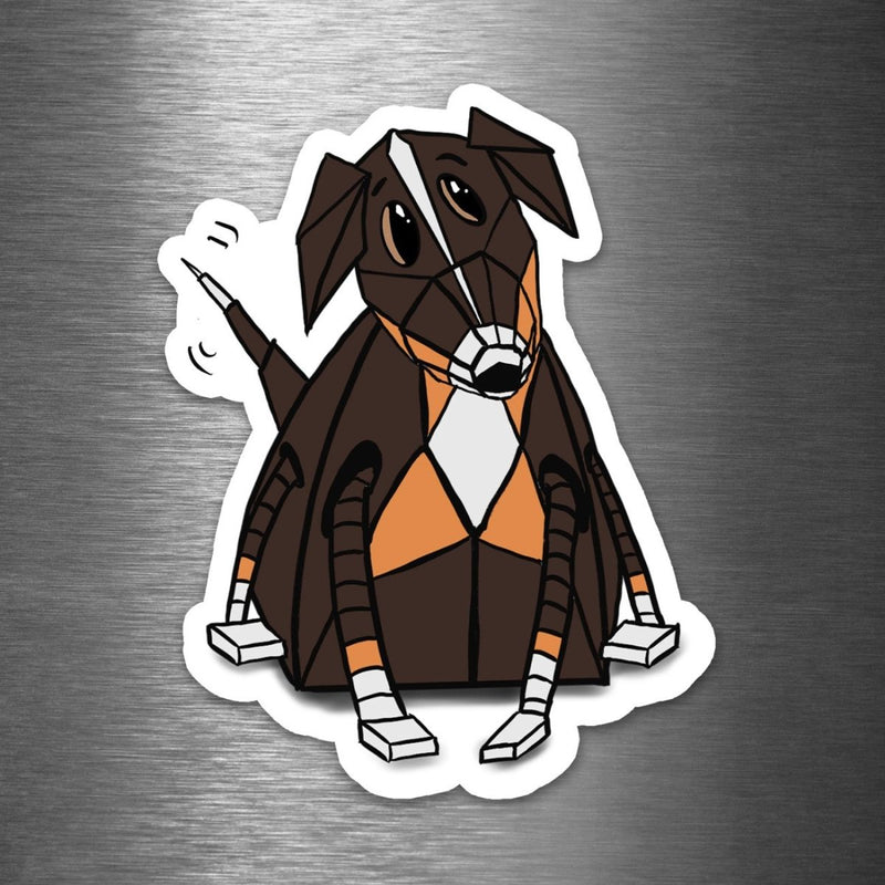 Doggy Adorable Robot - Premium Sticker - Dan Pearce Sticker Shop