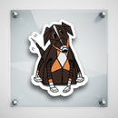 Doggy Adorable Robot - Premium Sticker - Dan Pearce Sticker Shop