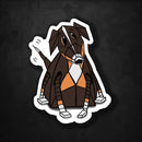 Doggy Adorable Robot - Premium Sticker - Dan Pearce Sticker Shop