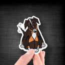 Doggy Adorable Robot - Premium Sticker - Dan Pearce Sticker Shop