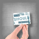 "Don't Should On Yourself" Vinyl Sticker - Dan Pearce Sticker Shop