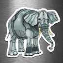 Elephant Robot - Vinyl Sticker - Dan Pearce Sticker Shop