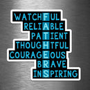 FATHERS - Vinyl Sticker - Dan Pearce Sticker Shop