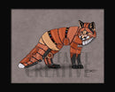 Fox Robot Fine Art Print - Dan Pearce Sticker Shop