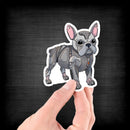 French Bulldog Robot - Vinyl Sticker - Dan Pearce Sticker Shop
