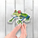 Frog Robot - Vinyl Sticker - Dan Pearce Sticker Shop