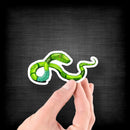 Green Mamba Snake Robot - Vinyl Sticker - Dan Pearce Sticker Shop