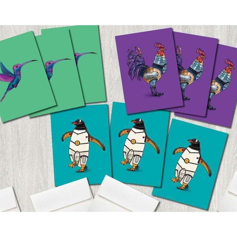 Greeting Card 9-Pack (Premium Pack B) - Dan Pearce Sticker Shop