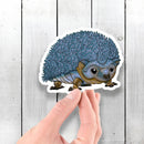 Hedgehog Robot - Vinyl Sticker - Dan Pearce Sticker Shop