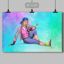 Hip Hopper "No Crowds to Watch" Hopeful Hopelessness - Remembering 2020 Art Print - Dan Pearce Sticker Shop