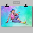 Hip Hopper "No Crowds to Watch" Hopeful Hopelessness - Remembering 2020 Art Print - Dan Pearce Sticker Shop