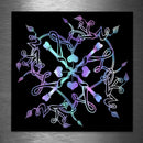 Hologram Love Mandala - Hologram Sticker - Dan Pearce Sticker Shop