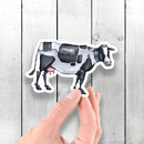 Holstein Cow Robot - Vinyl Sticker - Dan Pearce Sticker Shop