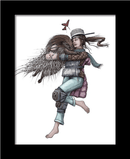 "How to Hug a Porcupine" Art Print