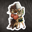 How to Hug a Porcupine - Vinyl Sticker - Dan Pearce Sticker Shop