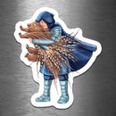 How to Hug a Porcupine - Vinyl Sticker - Dan Pearce Sticker Shop