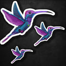 Hummingbird Robot - Premium Sticker - Dan Pearce Sticker Shop
