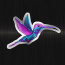 Hummingbird Robot - Special Foil Sticker - Dan Pearce Sticker Shop