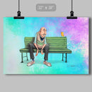 "Inspirationless Artist" Hopeful Hopelessness - Remembering 2020 Art Print - Dan Pearce Sticker Shop