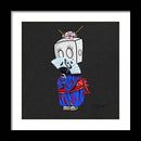 Japanese Adorable Robot Fine Art Print - Dan Pearce Sticker Shop